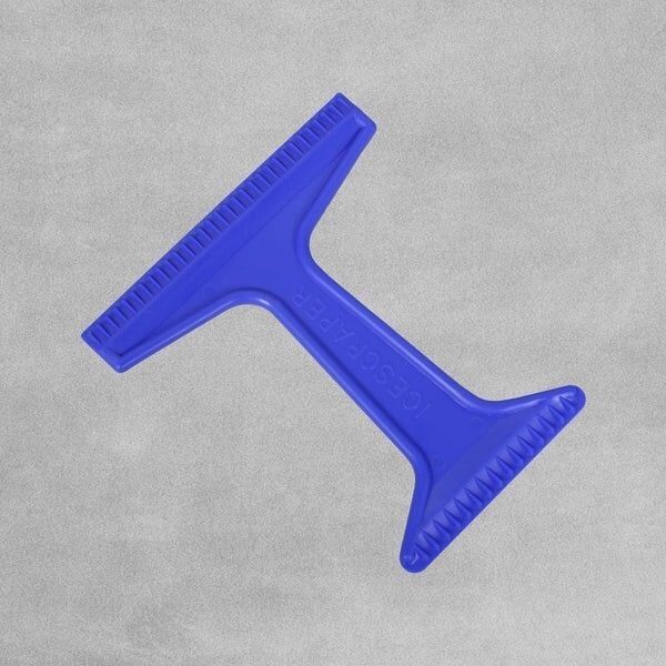 (WHOLESALE) Box of 100 x Ice Frost Scraper Car Window Windscreen Scraper Squeegee - BLUE