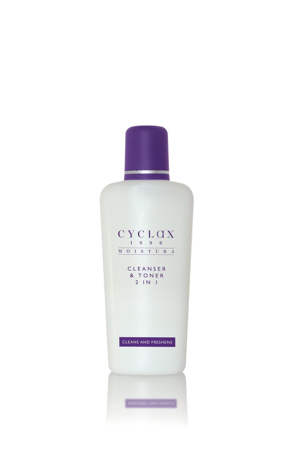 Cyclax Moistura Cleanser & Toner 2 In 1 200ml