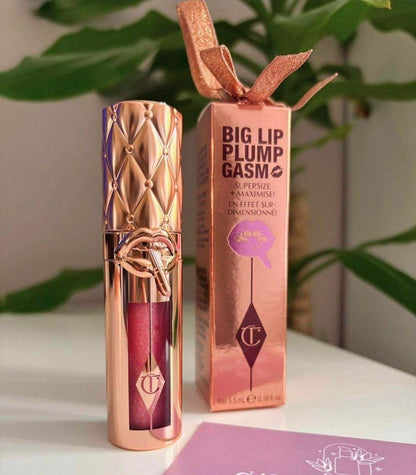 Charlotte Tilbury Big Lip Plumpgasm Strawberry Chocolate Plumping Lipgloss