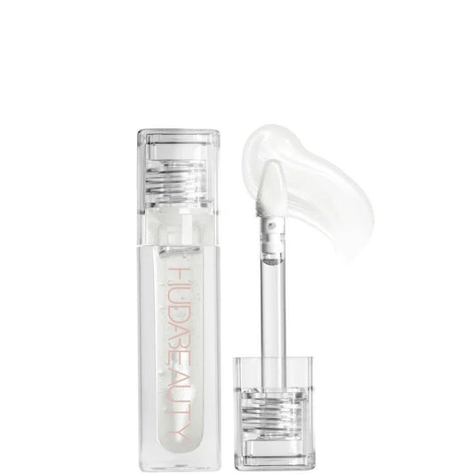 Huda Beauty Faux Filler Extra Shine Lip Gloss 3.9ml Full Size - Glassy